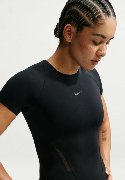 Nike Universa Mesh T-Shirt 'Black Anthracite Dark Smoke Grey' (Women's) — foto 4