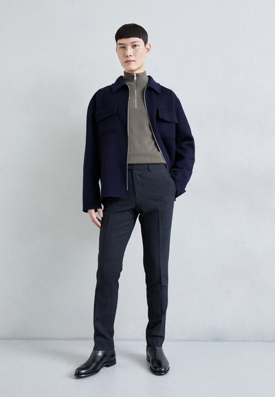 sandro BERKELEY - Pantalon de costume - gris foncé