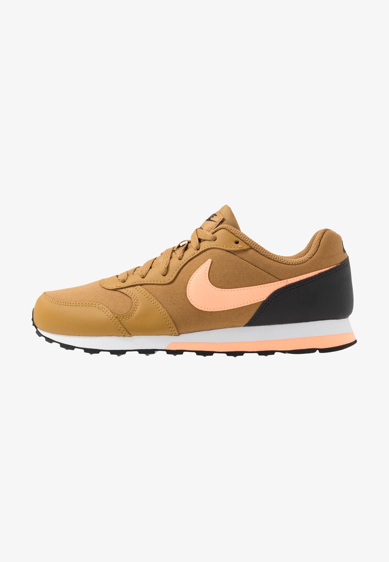 Nike Sportswear Md Runner 2 Trainers Wheat Orange Pulse Black White Beige Zalando Co Uk