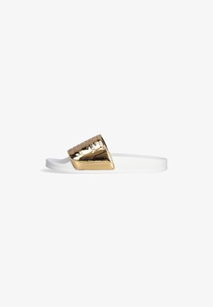 Sandalias planas - light gold white