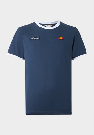 Ellesse, RINGETTO TEE - T-Shirt basic - navy/white