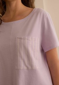 Next SHORT SLEEVE SET - Pyjama set - lilac purple stripe
