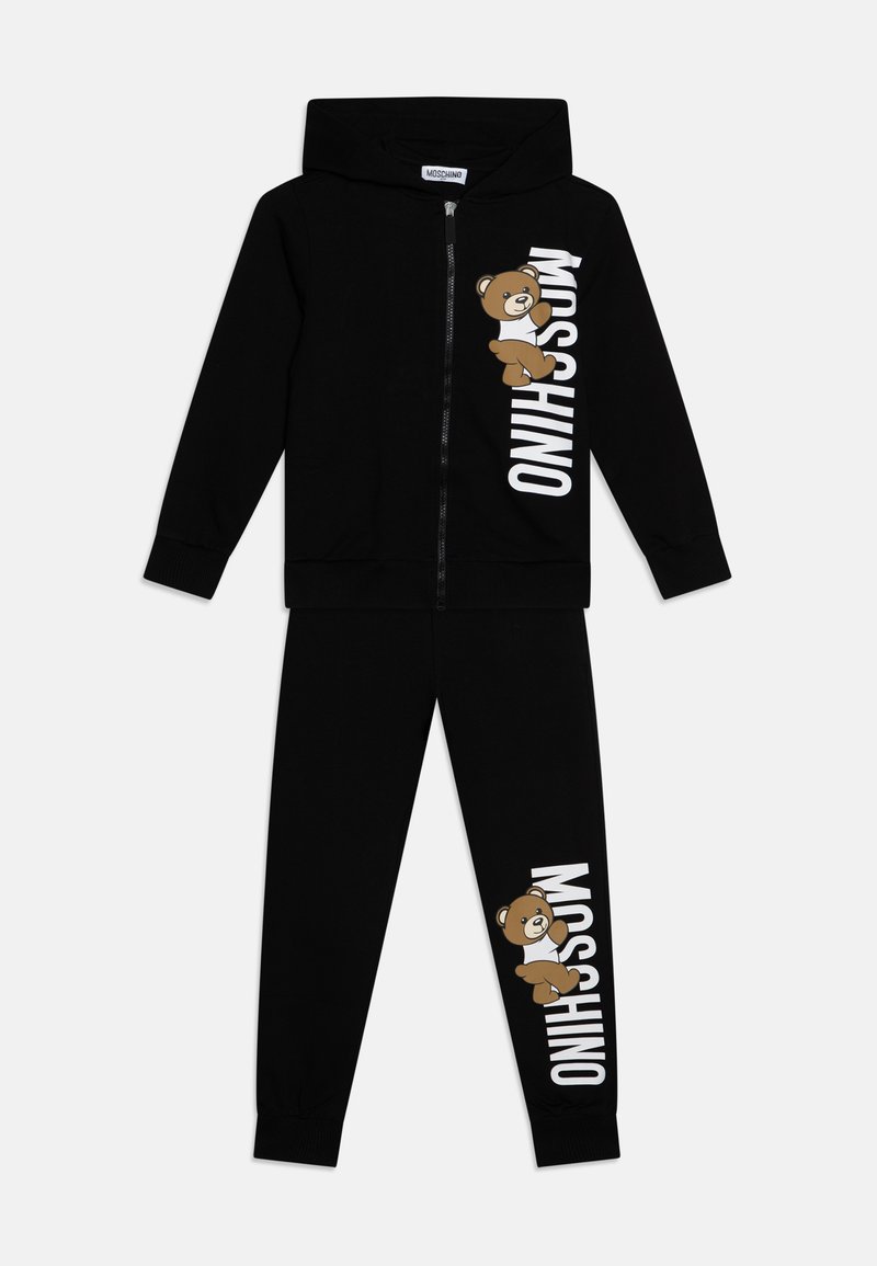 MOSCHINO - HOODED TRACKSUIT UNISEX SET - Trainingsanzug - black, Vergrößern