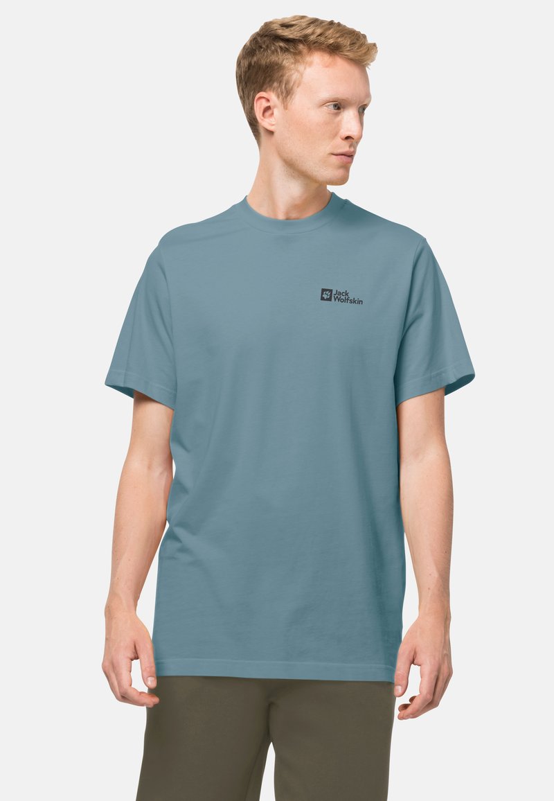 Jack Wolfskin ESSENTIAL T M TShirt basic citadel/lila Zalando.de