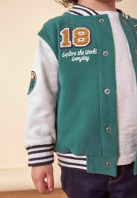 Next VARSITY - Bomber bunda - dark green