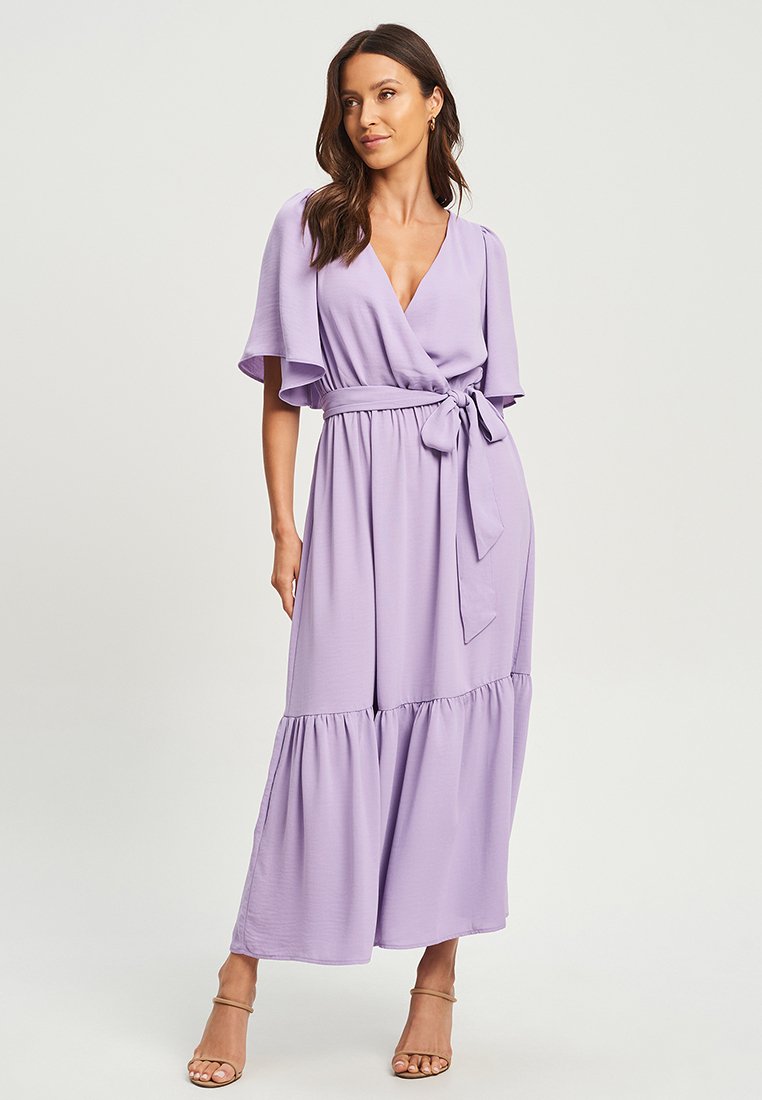 tussah violet midi dress Violet Sky Midi Dress Teuta Matoshi