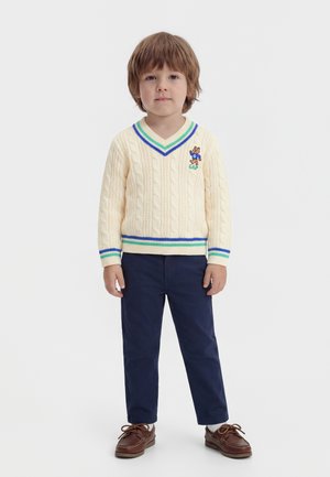 VARSITY - Pullover - ivory frost