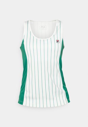 Fila NINA - Top - white alyssum/green jacket
