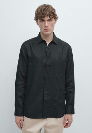 REGULAR FIT - Hemd - black