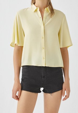 Button-down blouse - yellow