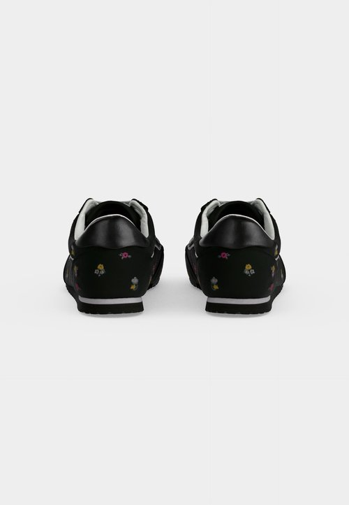 Vans SUPER LOWPRO - Trainers - floral embroidery black/pink — foto 4