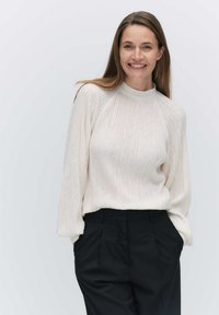 STOCKH LM ESTRID PLEATED - Pusero - offwhite