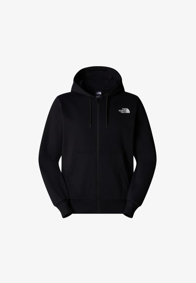 SIMPLE DOME FULL ZIP HOODIE - Sweat zippé - tnf black