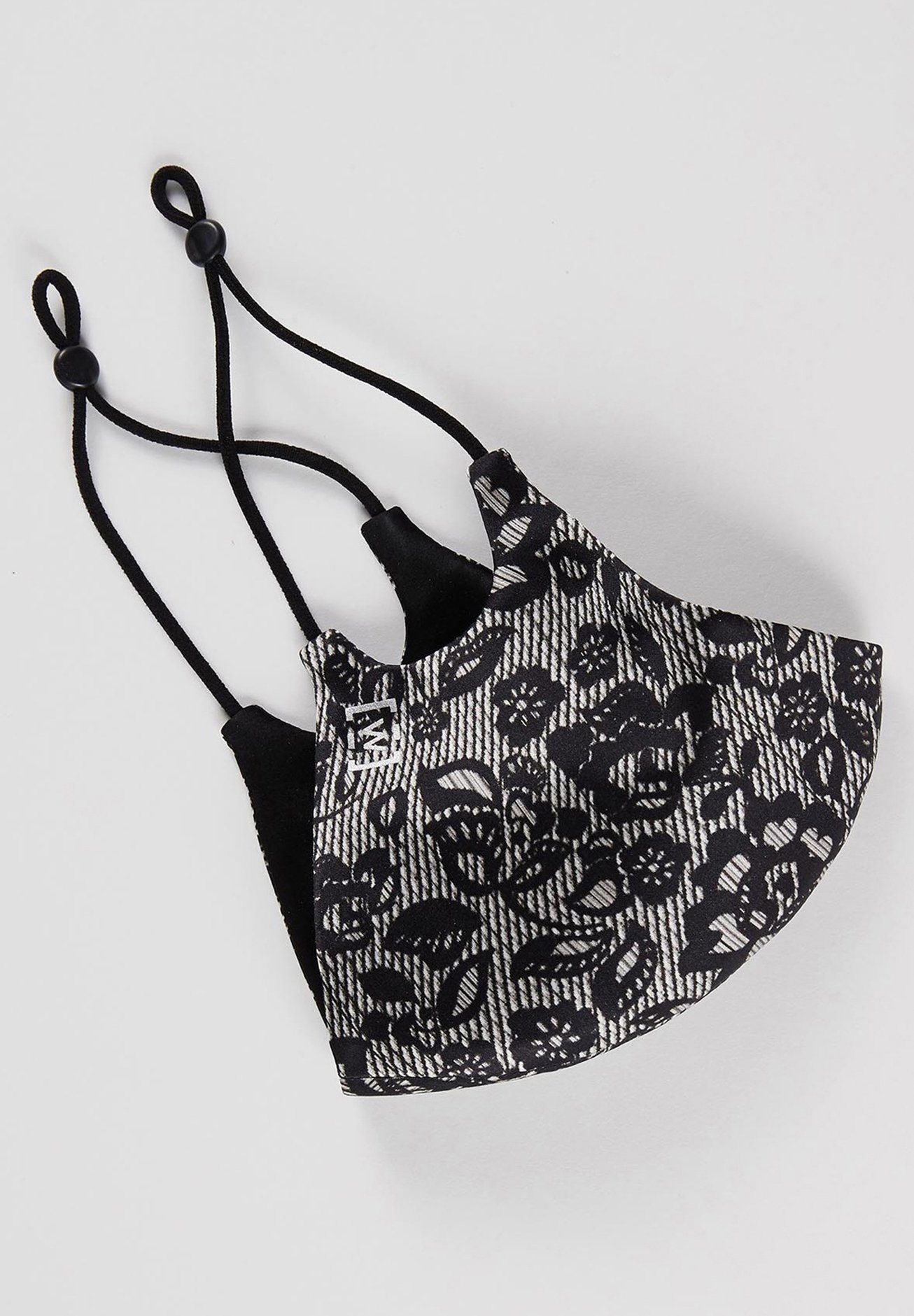 Wolford LUXURY LACE MASK REVERSIBLE - Stoffen mondkapje - black/Zwart -  Zalando.nl