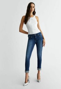 LIU JO BOTTOM UP - Kavbojke slim fit - blue