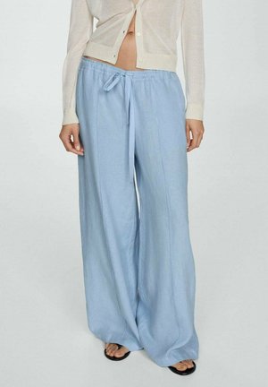 Mango Kalhoty - light blue