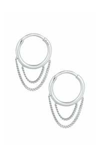Elli HOOPS CHAINS - Auskari - silberfarben