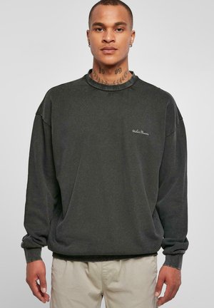 SMALL EMBROIDERY CREW - Sweater - black