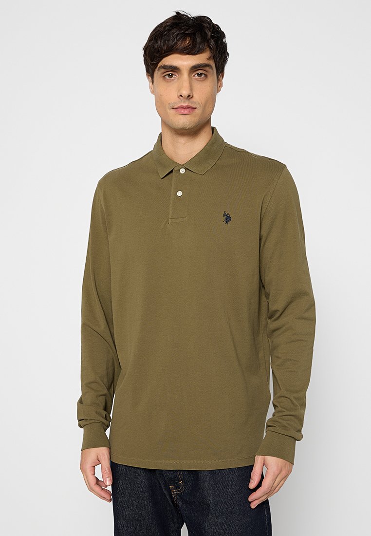 U.S. Polo Assn. Poloshirt groen U.S. Polo Assn. Poloshirt groen