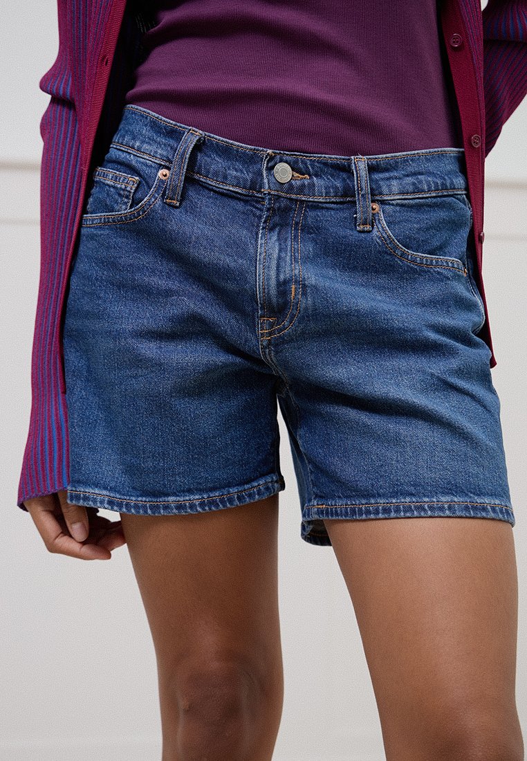 GAP Jeansshort donkerblauw denim