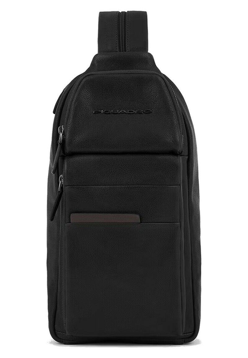 Piquadro PAAVO MONOSPALLA - Cross body bag - nero/black - Zalando