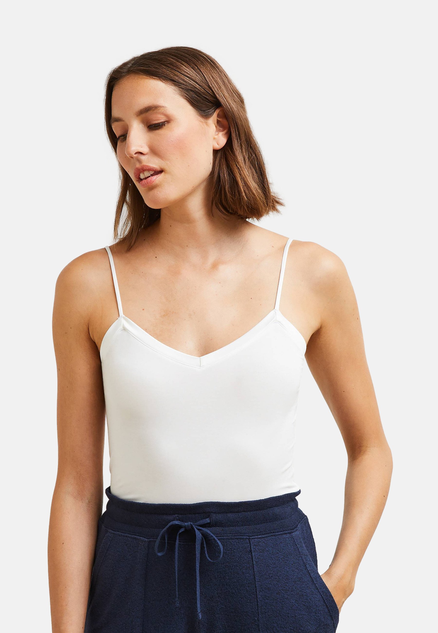 Femme Monoprix Caraco Soie Monoprix Débardeur En Soie Monoprix