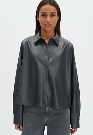 LOOSE FIT - Camicia - coal dust