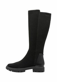 Tamaris Stivali con plateau - black
