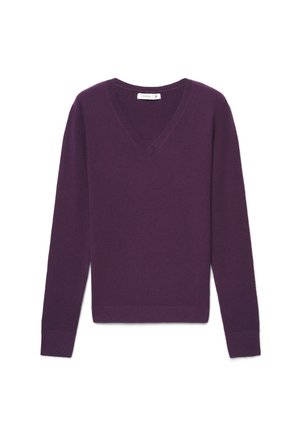 Terranova, MAGLIA TINTA UNITA - Maglione - viola scuro