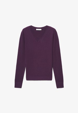 Terranova, MAGLIA TINTA UNITA - Maglione - viola scuro