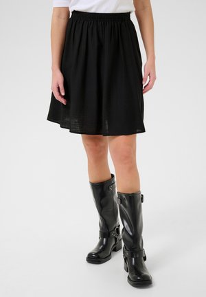 Kaffe Fustă în formă de A - black deep cc