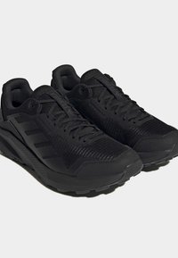 adidas Performance TRAILRIDER TRAIL - Chaussures de running - core black/core black/grey five