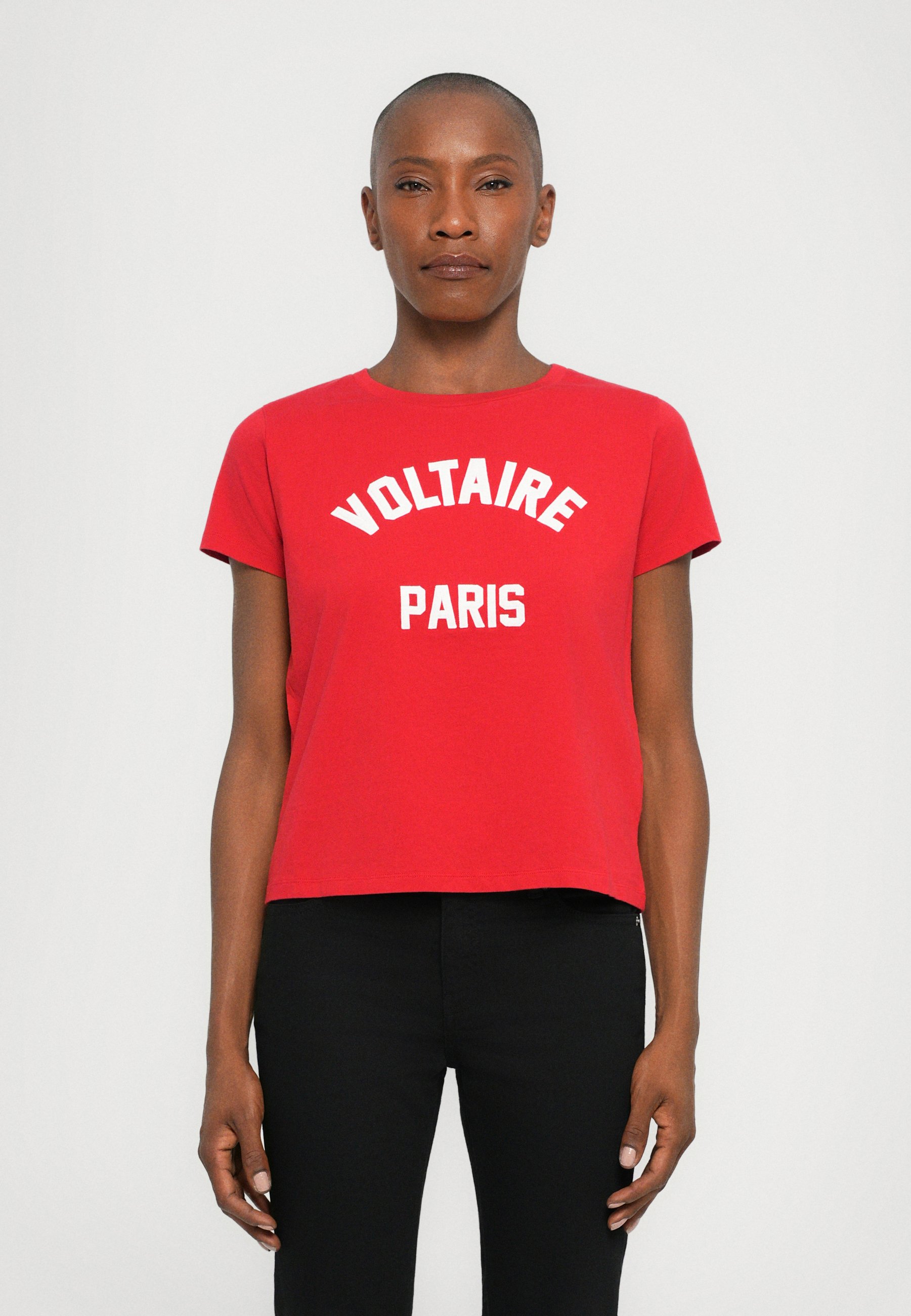 Zadig & Voltaire ALYS - Print T-shirt - love/red - Zalando