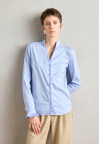 Mos Mosh PLEAT SHIRT - Camicia - brunnera blue