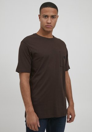 SDVICENTE TEE 21106125 - T-Shirt print - khaki