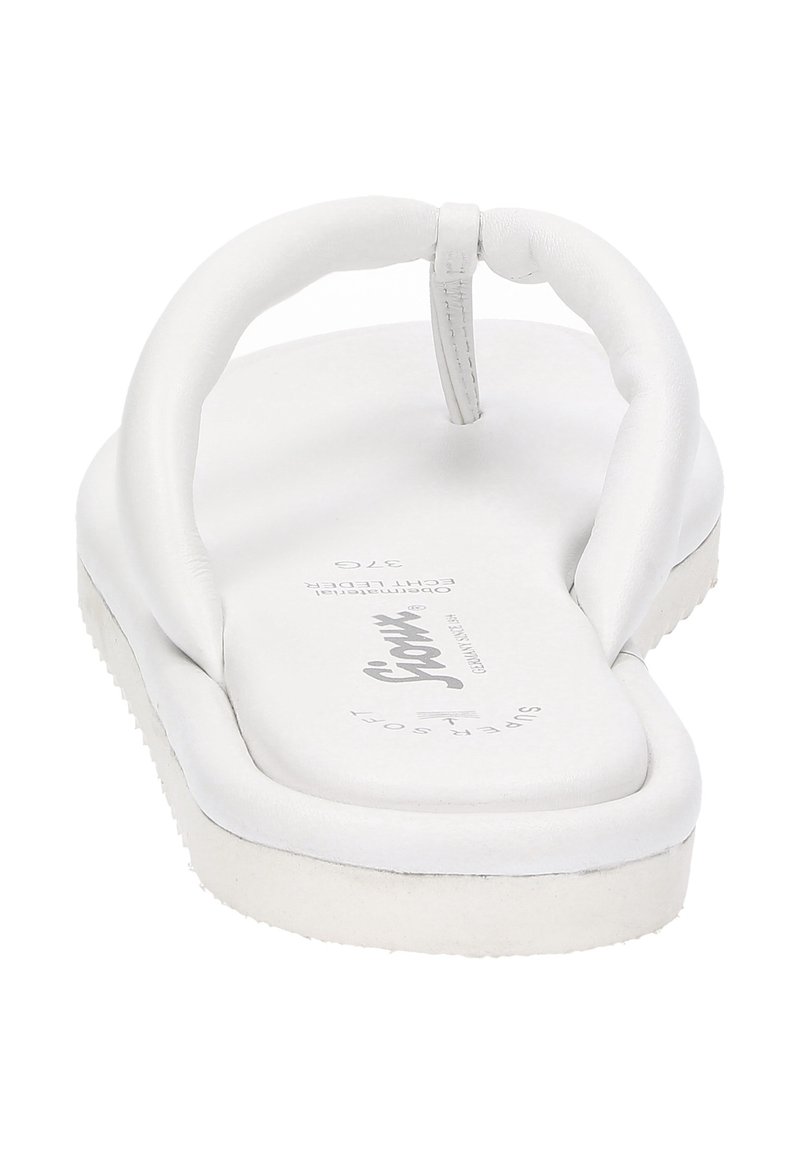 Damen Zehentrenner | Sioux TANISCHA Bade-Zehentrenner weiß - VA32766 Damen Zehentrenner | Sioux TANISCHA Bade-Zehentrenner weiß - VA32766