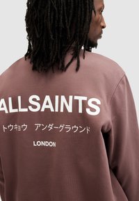 AllSaints Felpa - deep mauve purple