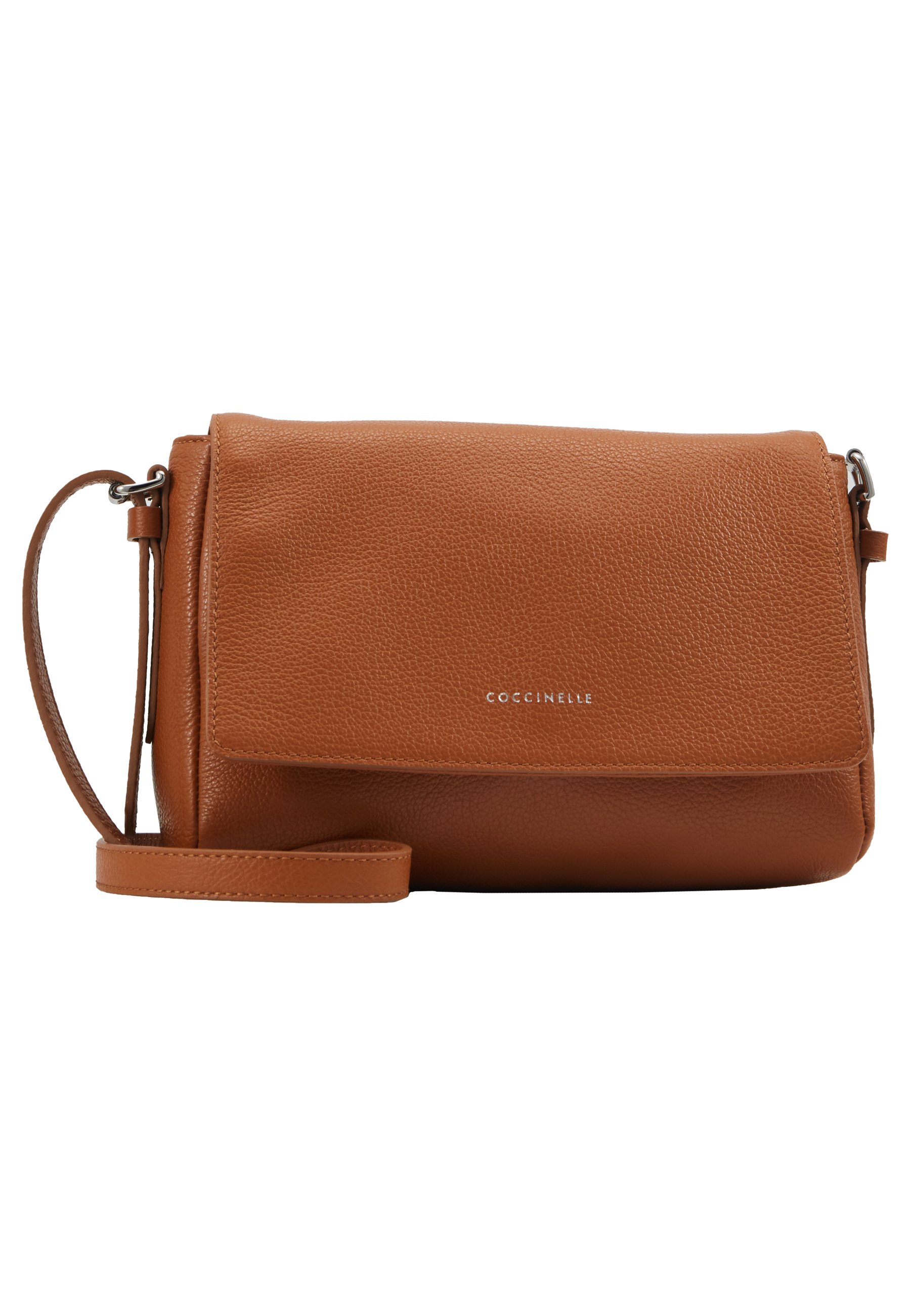 Coccinelle ALIX GRAINY FLAP Skulderveske noir Zalando.no Coccinelle ALIX GRAINY FLAP Skulderveske caramel