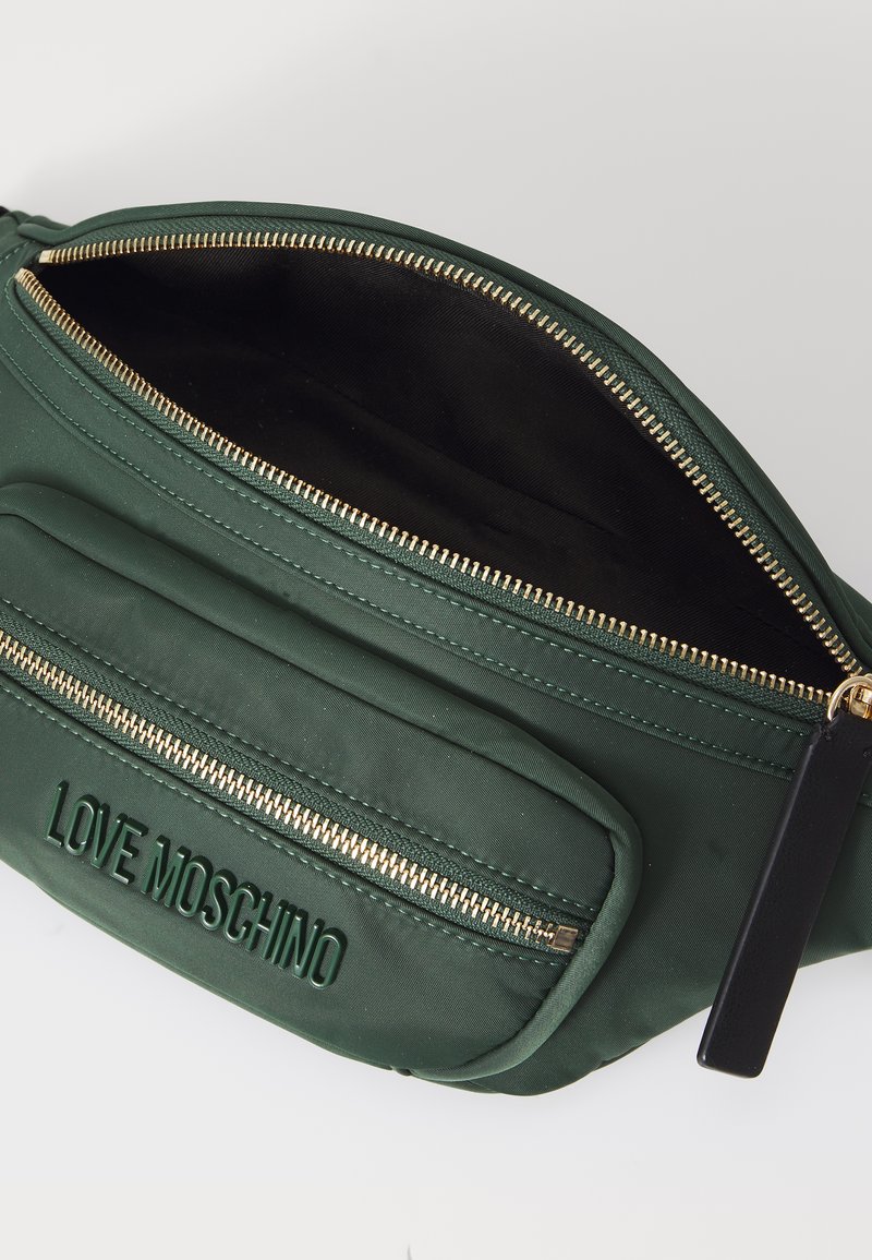 Love Moschino EASY GO Bum bag verde/nero/green