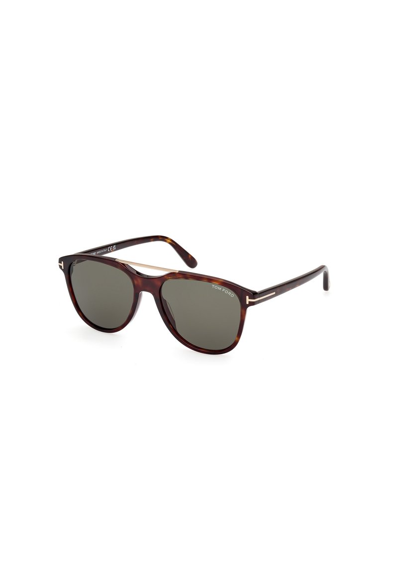 Tom Ford - Sonnenbrille - avana scuro verde scuro, Vergrößern