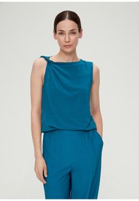 s.Oliver BLACK LABEL Top - petrol