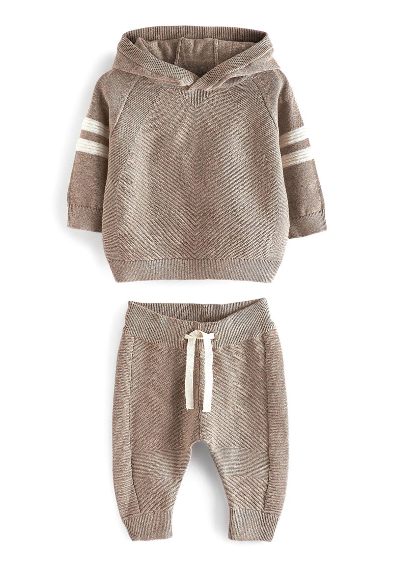 Next SET STANDARD - Kapucni - taupe brown
