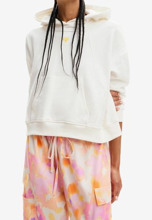 Sweat à capuche - white