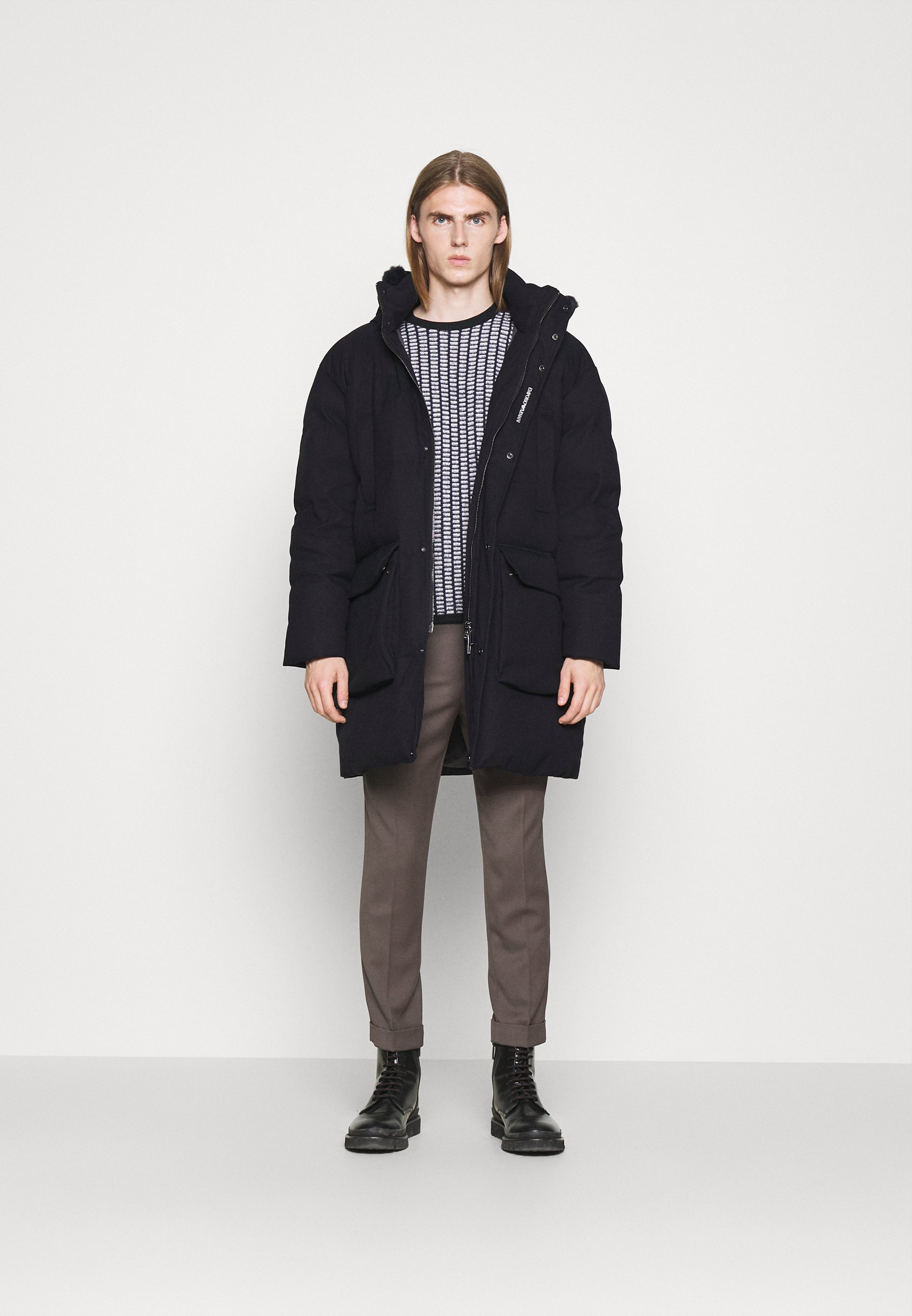 armani jacket navy