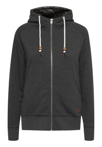 Unselected, dark grey melange