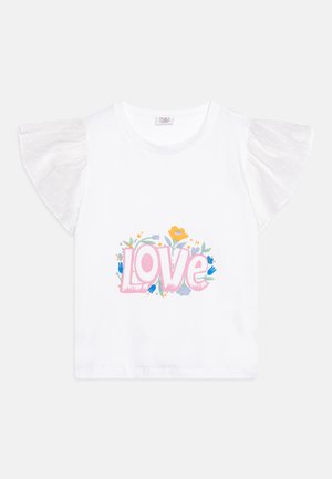 Hust & Claire ANJE - Camiseta estampada - white