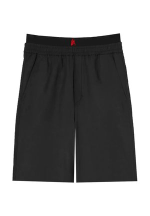 WITH ELASTIC WAIST - Pantaloni sportivi - black