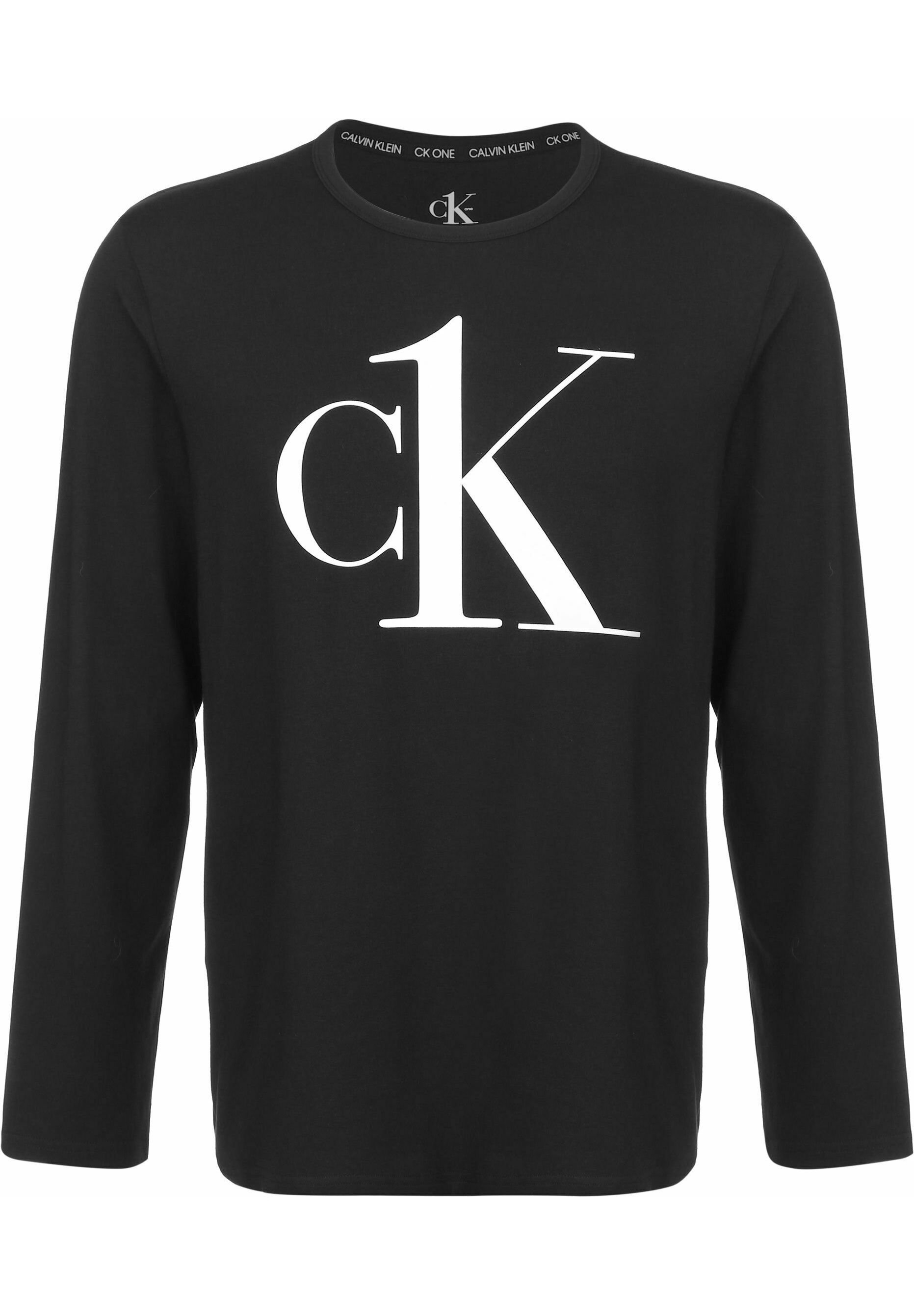 Calvin Klein Underwear RELAXED DREW - Maglietta a manica lunga - black/nero  - Zalando.it
