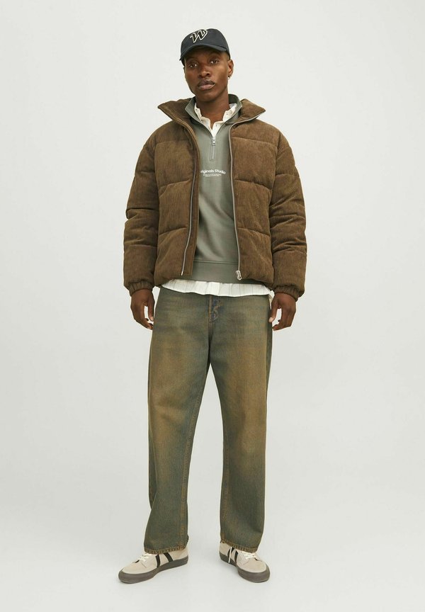 JORVESTERBRO QUARTER ZIP - Sweatshirt - silver sage4