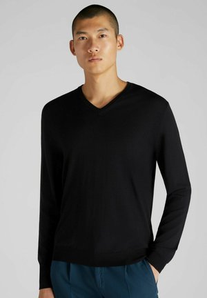 Slowear ZANONE-FLEXWOOL - Strickpullover - blue